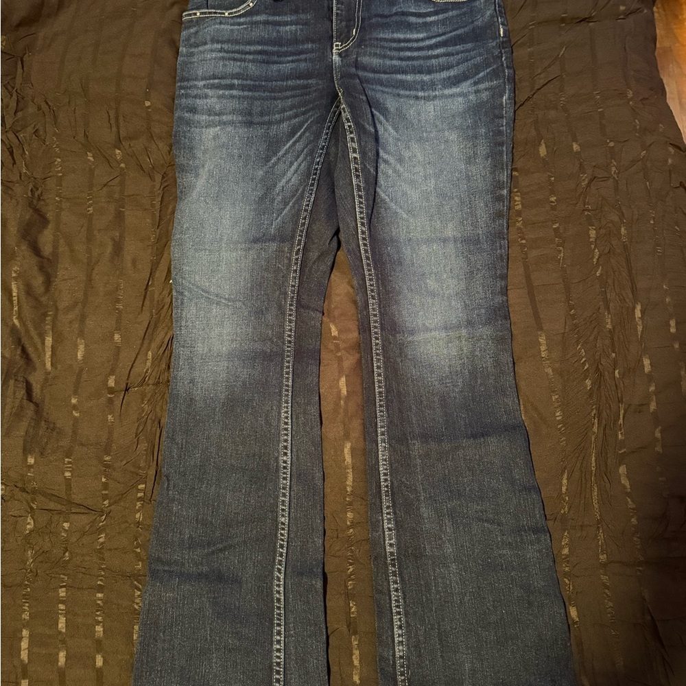 Harley-Davidson Dark Blue Women's Flare Jeans